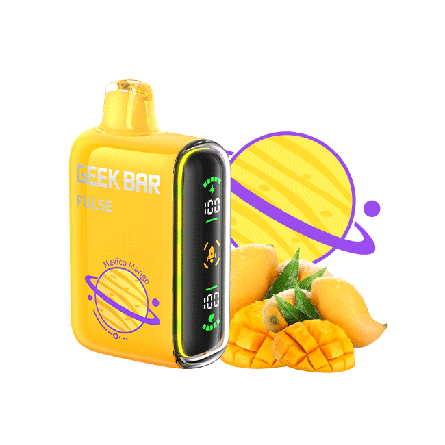 Geek Bar Pulse Disposable Vape - 15000 Puffs Mexico Mango