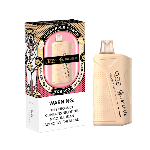 STRIO x EB Create XC6500 Disposable Vape - 6500 Puffs Pineapple Punch