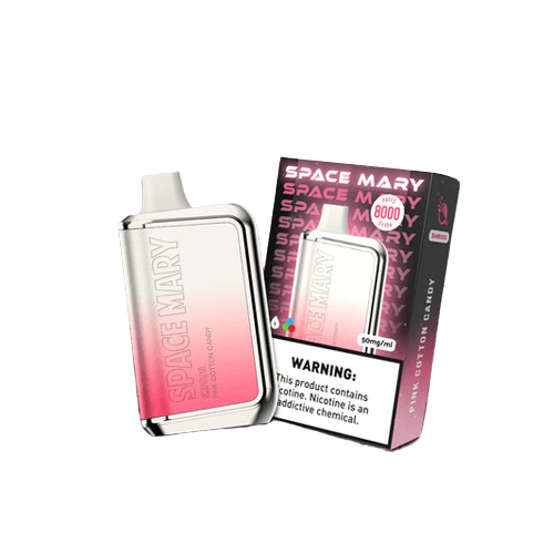 Space Mary SM8000 Disposable - 8000 Puffs Pink Cotton Candy