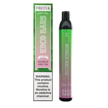 Esco Bars Mesh Disposable Vape - 2500 Puffs Watermelon Bubble Gum