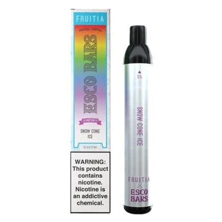 Esco Bars Mesh Disposable Vape - 2500 Puffs Snow Cone Ice