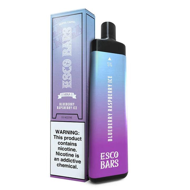Esco Bars Mega Disposable Vape - 5000 Puffs Blueberry Raspberry Ice