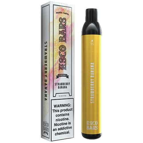 Esco Bars Mesh Disposable Vape - 2500 Puffs Strawberry Banana