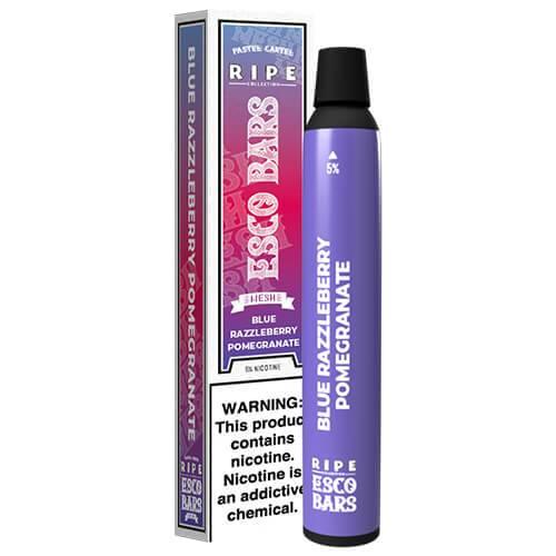 Esco Bars Mesh Disposable Vape - 2500 Puffs Blue Razzleberry Pomegranate