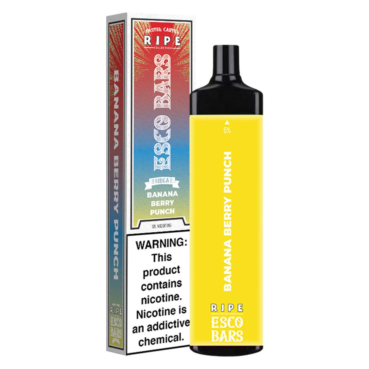 Esco Bars Mega Disposable Vape - 5000 Puffs Banana Berry Punch