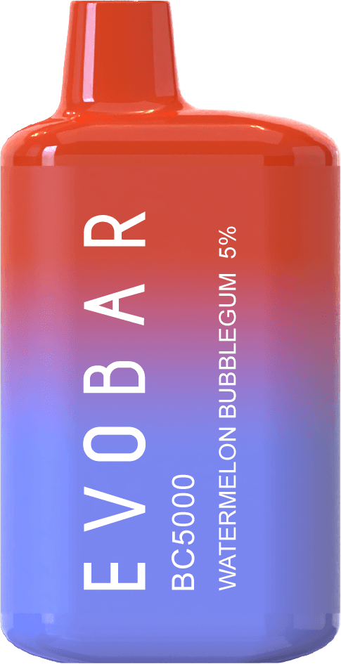 Evo Bar Disposable Vape - 5000 Puffs Aloe Grape,Apple Cider - Black Edition,Apple Watermelon,Baja Blast - Black Edition,Blue Razz Ice,Blue Razz Lemonade - Black Edition,Blue Slushie - Black Edition,Blueberry Lemonade,Chocolate Mint - Black Edition,Citrus Punch - Black Edition,Cool Mint,Energy,Fuji Apple Ice - Black Edition,Kiwi Passion Fruit Guava,Lemon Mint,Mango Strawberry,Passion Fruit Strawberry - Black Edition,Peach Ice,Peach Kiwi,Pineapple Coconut Ice,Pineapple Strawberry Banana - Black Edition,Rainbo