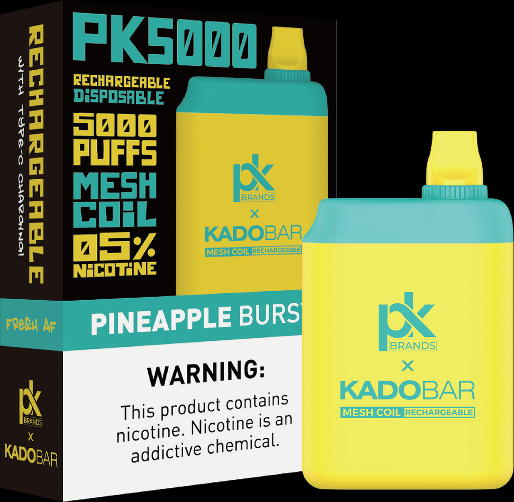 Pod King Kado Bar PK5000 Disposable Vape - 5000 Puffs Pineapple Burst
