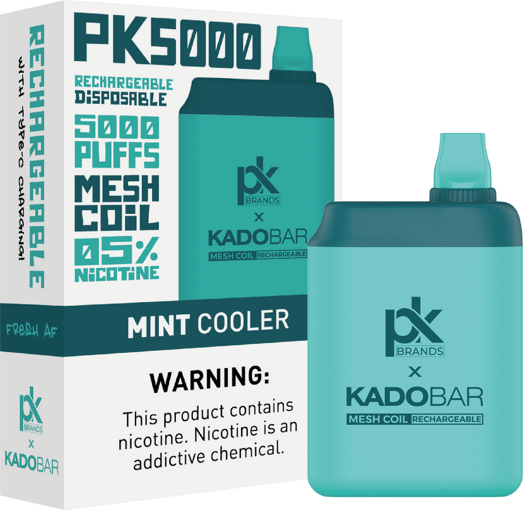 Pod King Kado Bar PK5000 Disposable Vape - 5000 Puffs Mint Cooler