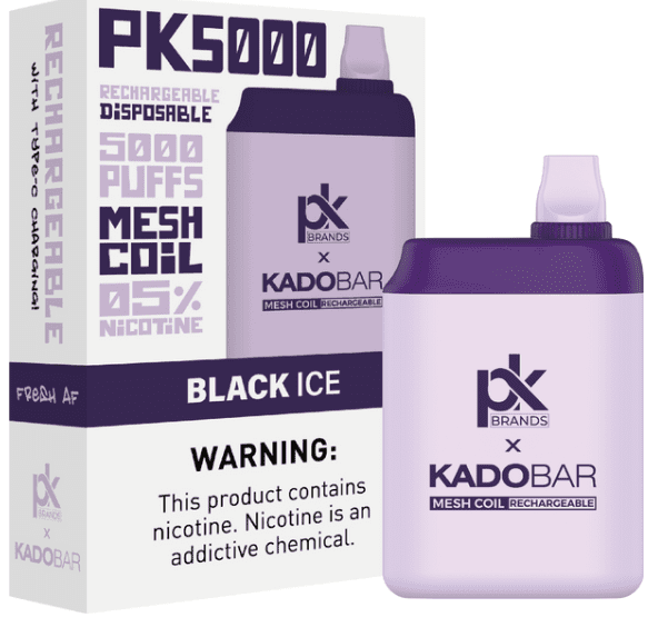 Pod King Kado Bar PK5000 Disposable Vape - 5000 Puffs Black Ice