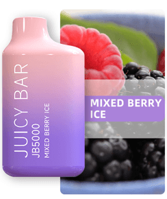 Juicy Bar JB5000 Disposable Vape - 5000 Puffs Mixed Berry Ice