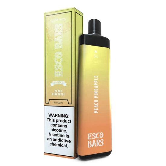 Esco Bars Mega Disposable Vape - 5000 Puffs Peach Pineapple