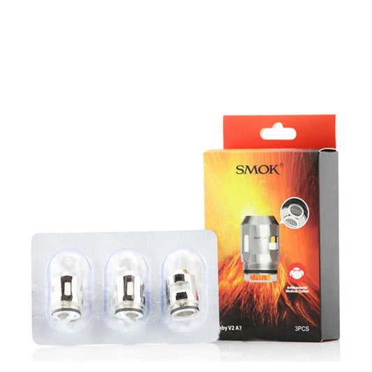 SMOK Baby V2 A2 Coil Pack  0.2Ohm Stainless,Gold