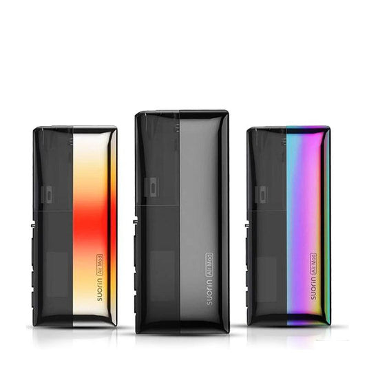 Suorin Air Mod Kit 40W Black,Clear Silver,Gunmetal,Clear Red,Rainbow,Clear Blue,Sunglow Red