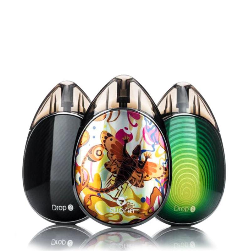 Suorin Drop 2 Pod System Red Amber,Sky Blue,Black,Yellow Amber,Peacock Plume