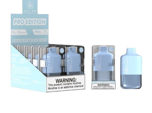 Juicy Bar JB7500 Disposable Vape - 7500 Puffs Blueberry Raspberry