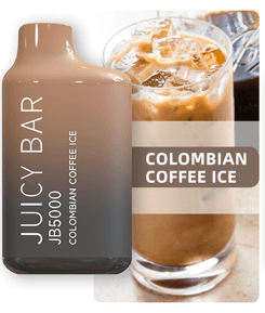Juicy Bar JB5000 Disposable Vape - 5000 Puffs Columbian Coffee Ice
