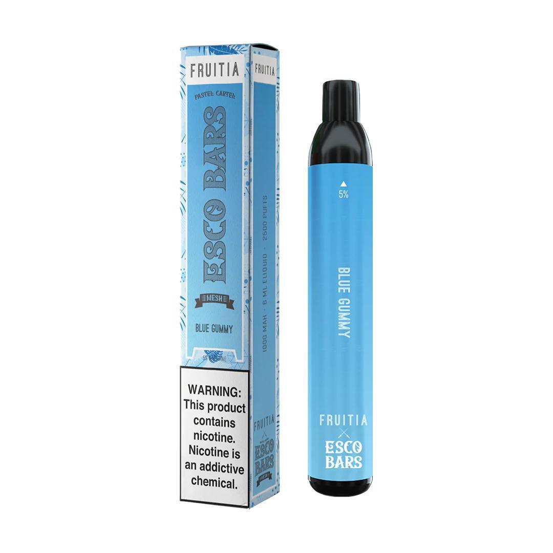 Esco Bars Mesh Disposable Vape - 2500 Puffs Blue Gummy