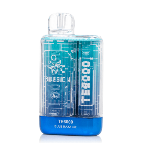 Elf Bar TE6000 Disposable Vape - 6000 Puffs Blue Razz Ice