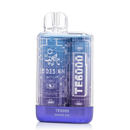 Elf Bar TE6000 Disposable Vape - 6000 Puffs Grape Ice