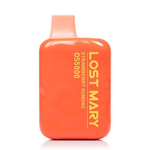 Lost Mary OS5000 Elf Bar Disposable Vape - 5000 Puffs Strawberry Sundae