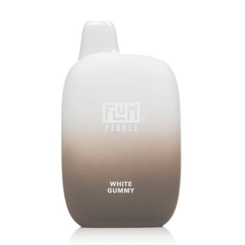 Flum Pebble Disposable Vape - 6000 Puffs White Gummy
