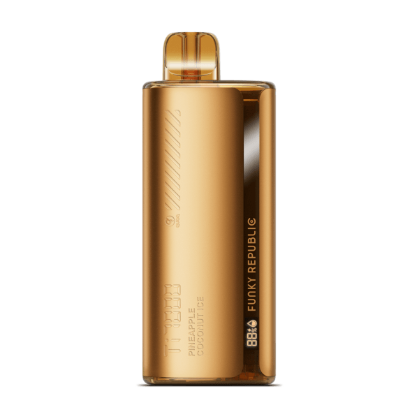 Funky Republic Ti7000 Disposable Vape - 7000 Puffs Pineapple Coconut Ice