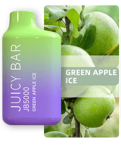 Juicy Bar JB5000 Disposable Vape - 5000 Puffs Green Apple Ice