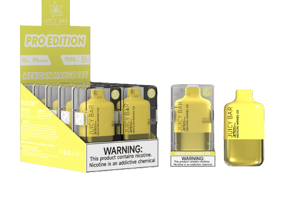 Juicy Bar JB7500 Disposable Vape - 7500 Puffs Mexican Mango Ice