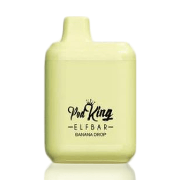 Pod King X Elf Bar (EB DESIGN) XC 5000 Disposable Vape  -  5000 Puffs -  Banana Drop