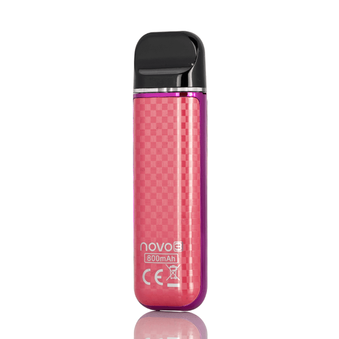 SMOK Novo 3 25W - Pod Kit Purple Red Carbon Fiber