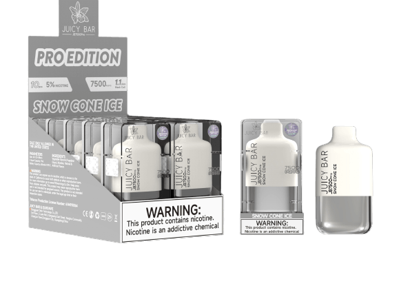 Juicy Bar JB7500 Disposable Vape - 7500 Puffs Snow Cone Ice