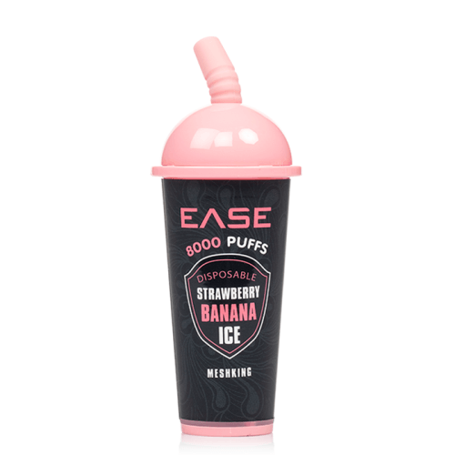Snowwolf Ease Disposable Vape - 8000 Puffs Strawberry Banana Ice