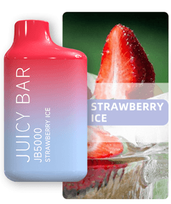 Juicy Bar JB5000 Disposable Vape - 5000 Puffs Strawberry Ice