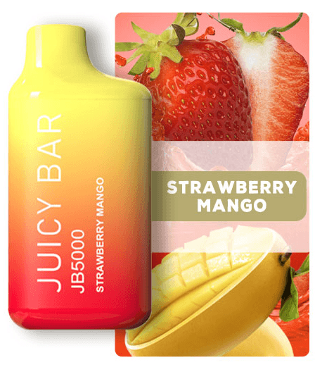 Juicy Bar JB5000 Disposable Vape - 5000 Puffs Strawberry Mango